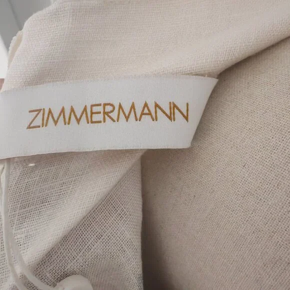 ZimmermannRebellious fabric buttoned long-sleeved mid-length dress - Picture 10 of 11